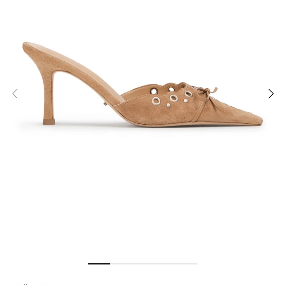NWT Tony Bianco SHAE BUTTERSCOTCH SUEDE heels size 9